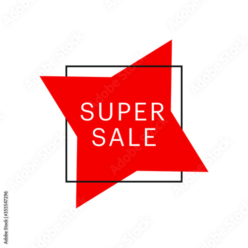 super sale design , vector format