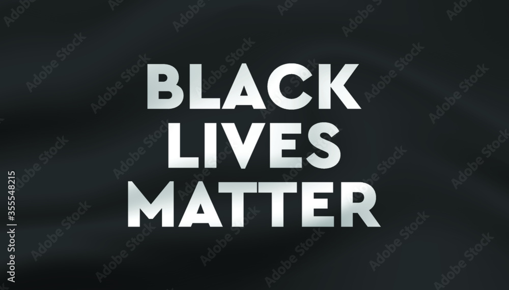 Black lives matter poster temporarily background template.
