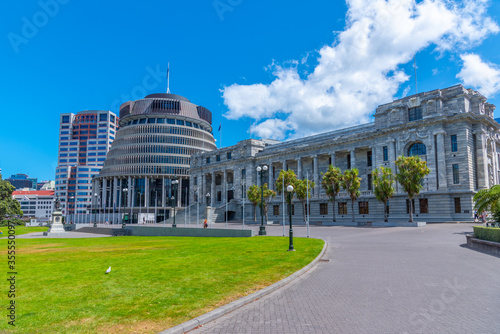 New Zealand Parliament Buildings in Wellington photo