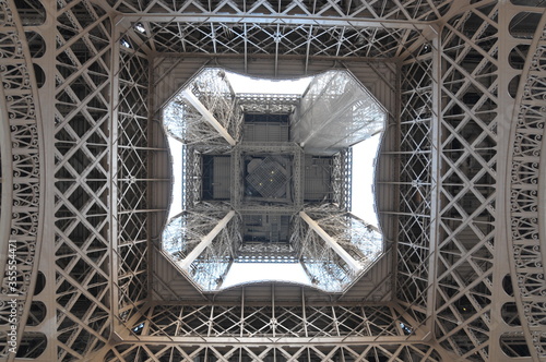 Eiffel Tower Paris Close up