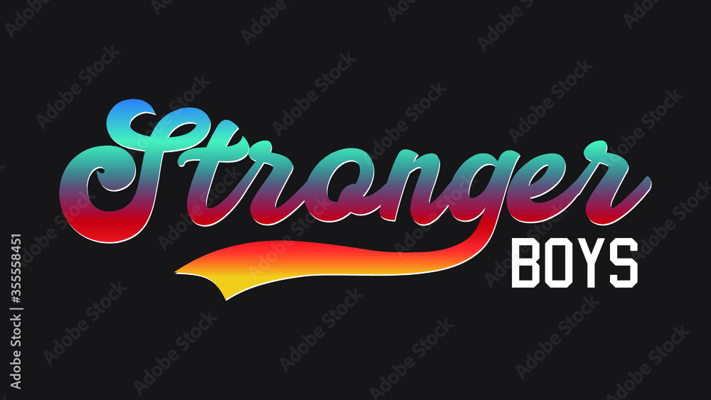 Konstfotografi Gradient text effect