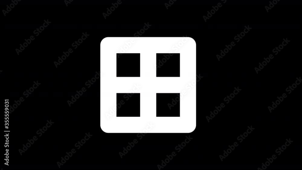 From the Glitch effect arises border symbol. Then the TV turns off. Alpha channel Premultiplied - Matted with color black From the Glitch effect arises border symbol. Then the TV turns off. Alpha channel Premultiplied - Matted with color black