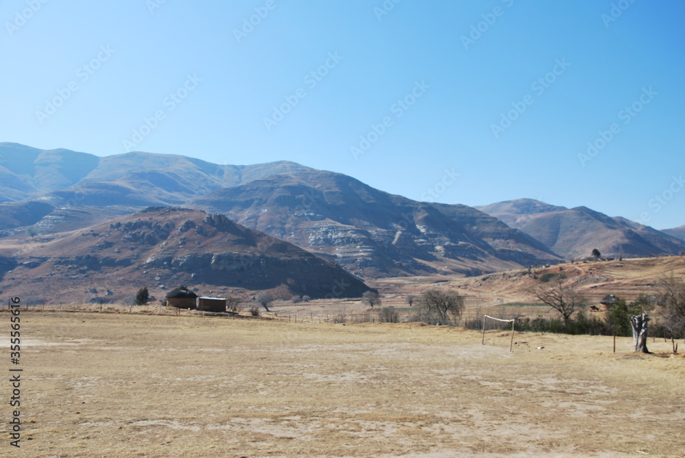 Lesotho mountains