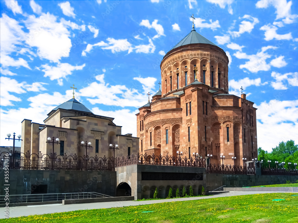 The Holy Transfiguration Cathedral of the Armenian monastery complex of Moscow