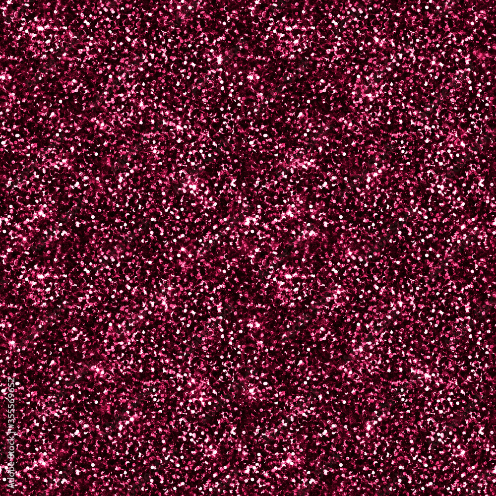 dark pink red night garden glitter seamless pattern sparkling glimmer glamor texture background design