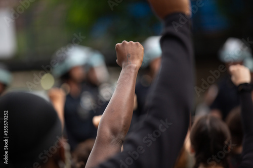 Black Lives Matter Protest in Manhattan New York City © Alaa