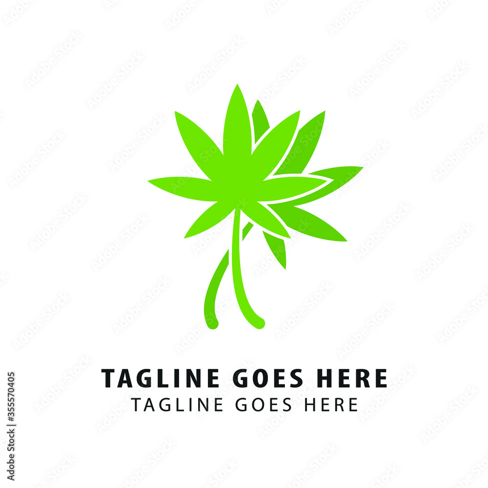 Cassava leaf isolated on white background. Green cassava leaf icon in flat style. Shape of tropical plant leaves. Tapioca. Exotic plant. Cassava leaf isolated on white background. Green cassava leaf icon in flat style. Shape of tropical plant leaves. Tapioca. Exotic plant.