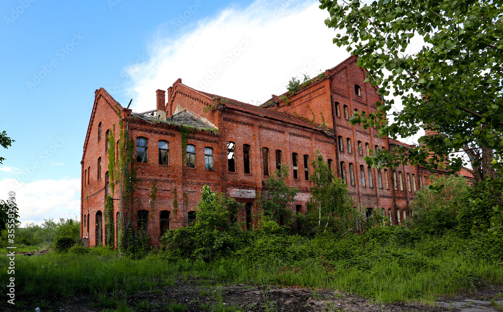 Old abandoned Margina vinegar factory