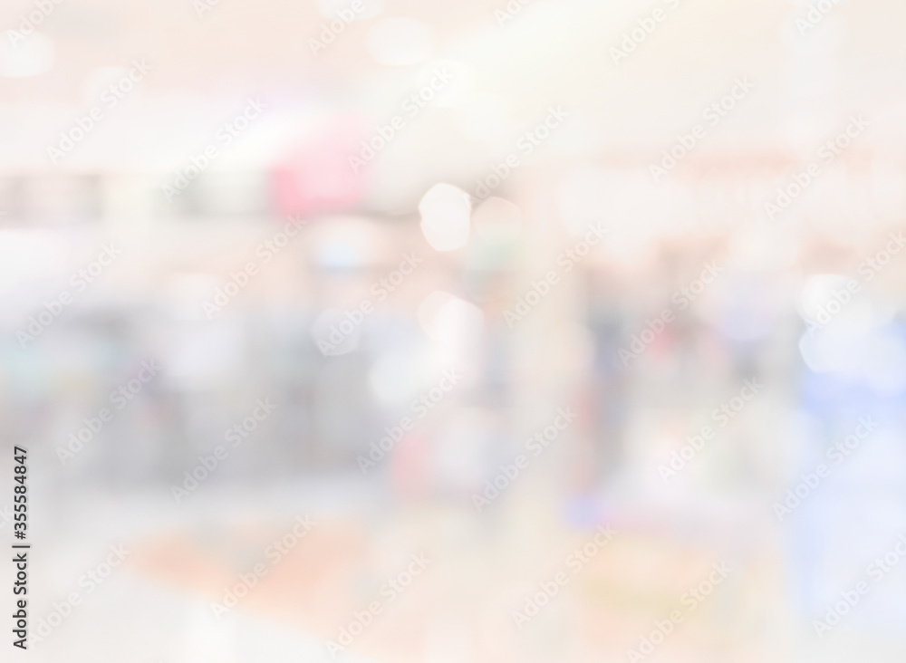 Blurred shopping mall background Blurred shopping mall background