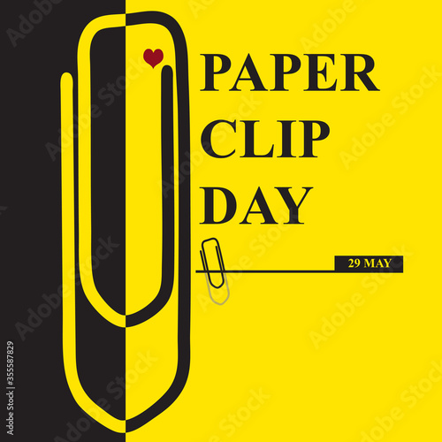 Banner Paper Clip Day