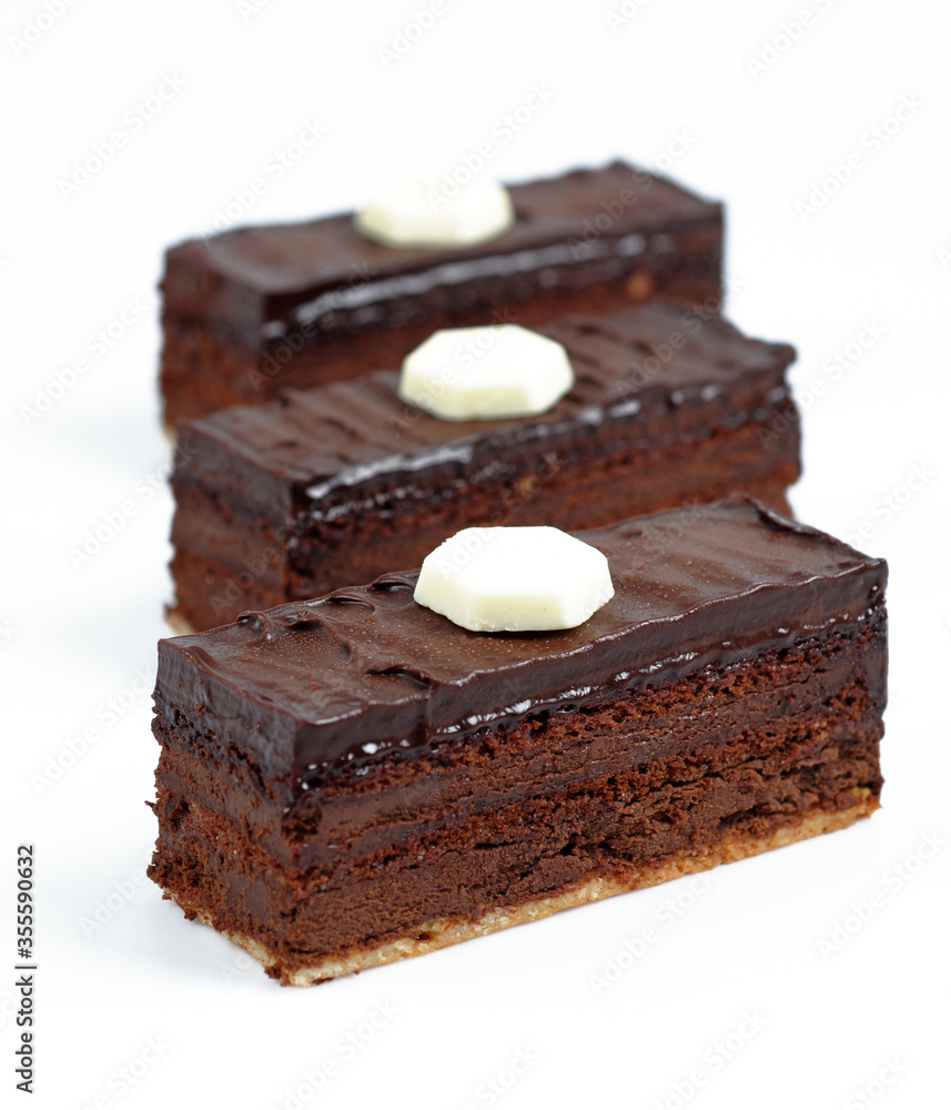 chocolate cake isolated on white chocolate cake isolated on white