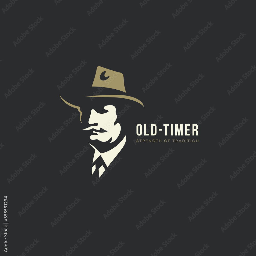 Old man logo