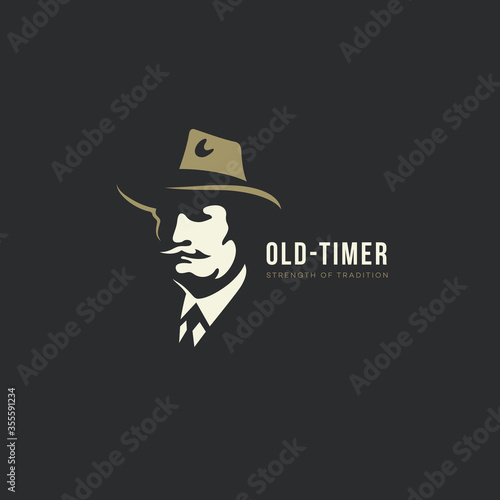 Old man logo