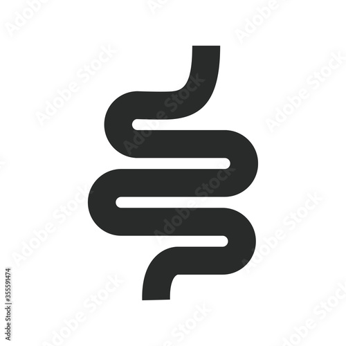 intestine icon vector design illustration