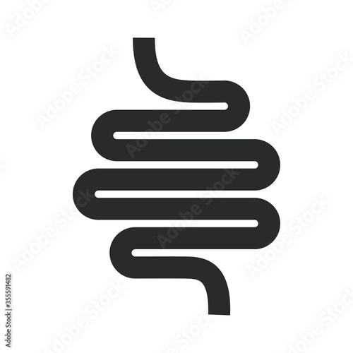 intestine icon vector design illustration