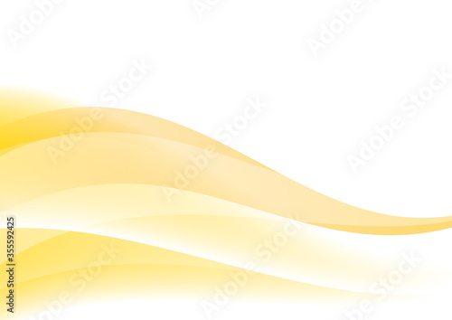 アブストラクト　曲線　背景　オレンジ