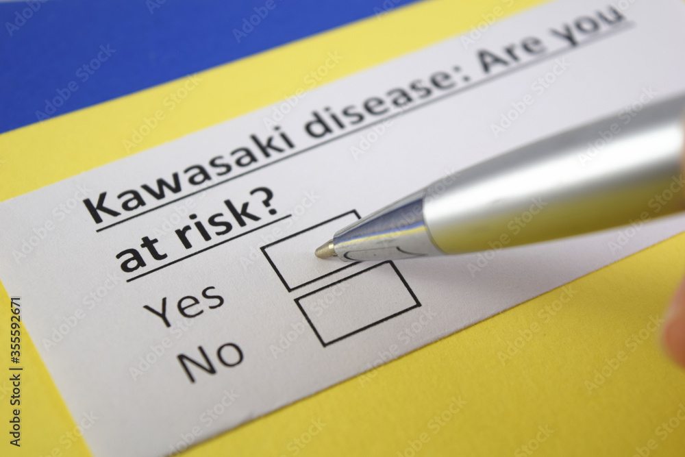 Obraz premium Questionnaire about health problems