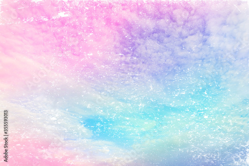 clouds background with a pastel colored background.