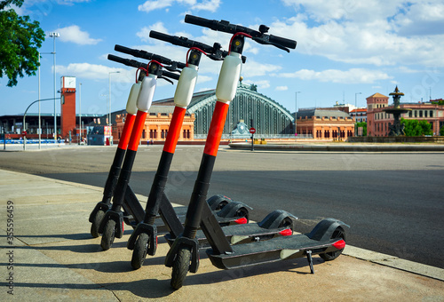 Electric Scooters.