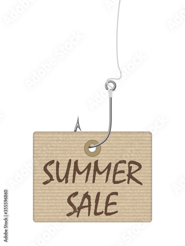 Summer sale tag