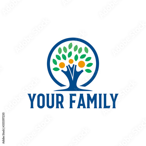 Tree logo design. Tree of life logo design