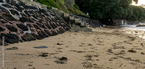 Steps at the beach