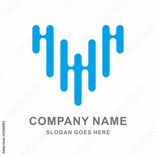 Arrow Circle Wings Business Company  Vector Logo Design