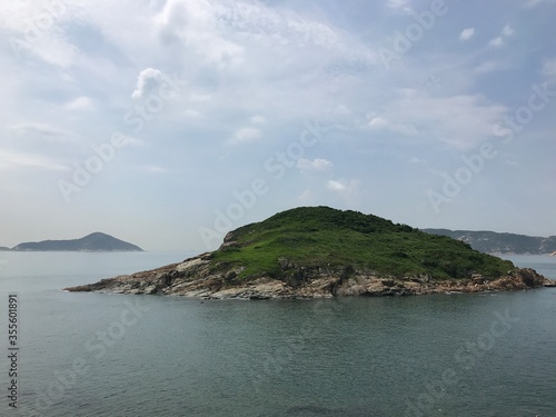 THe seascape of Hong Kong Cape D'Aguilar area 