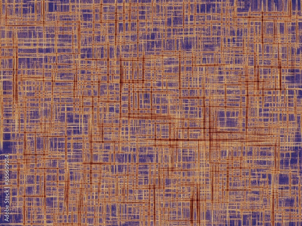 geometric square pattern drawing in purple and brown geometric square pattern drawing in purple and brown