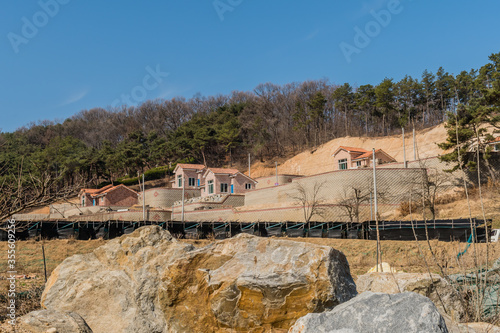 Newly constructed single family homes