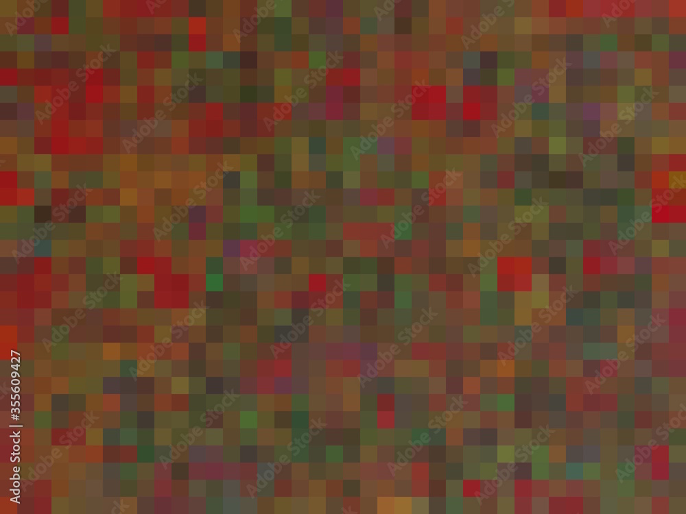 geometric square pixel pattern abstract background in red green orange geometric square pixel pattern abstract background in red green orange