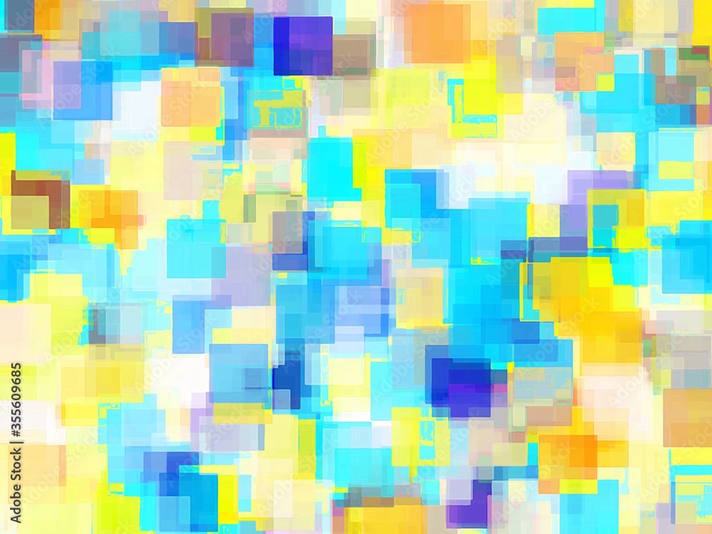 geometric square pattern abstract background in yellow and blue geometric square pattern abstract background in yellow and blue