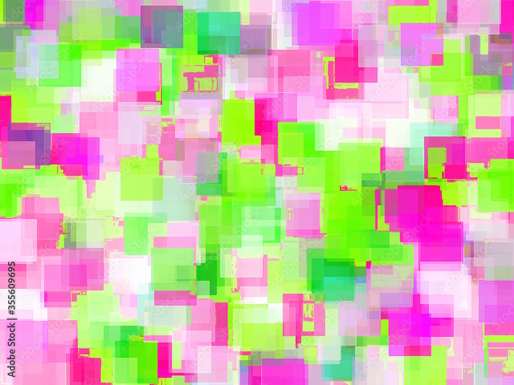 geometric square pattern abstract background in pink and green geometric square pattern abstract background in pink and green