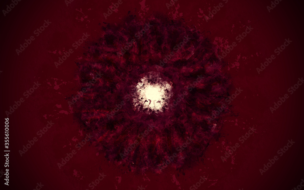 Eye-like or volcano-like design. Distinctive design, suitable and attractive Eye-like or volcano-like design. Distinctive design, suitable and attractive