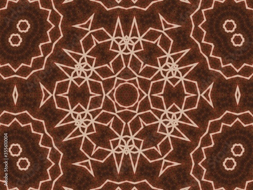 Brownish red pattern design made with the help of graphics editing and formatting.