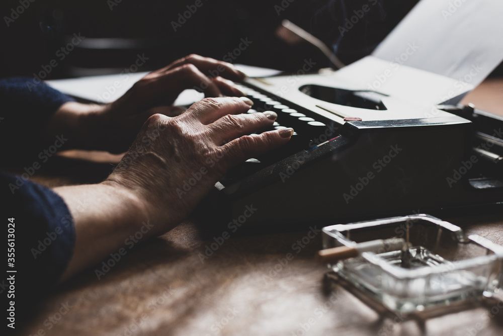 Woman writing her memoirs
Woman writing her memoirs