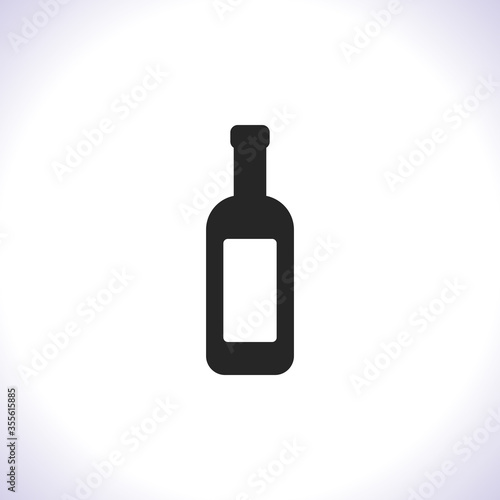 Bottle Vector icon . Lorem Ipsum Illustration design