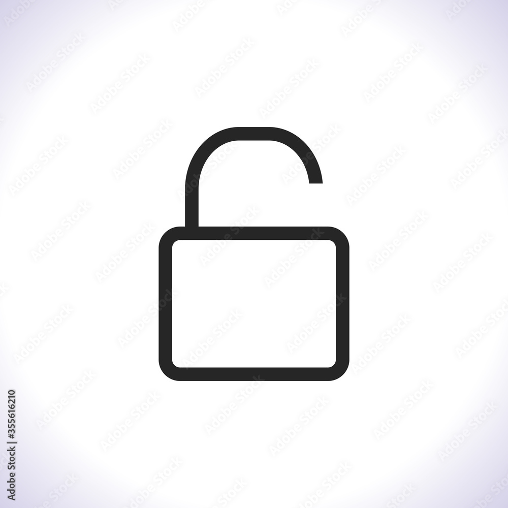 Lock Vector icon . Lorem Ipsum Illustration design Lock Vector icon . Lorem Ipsum Illustration design
