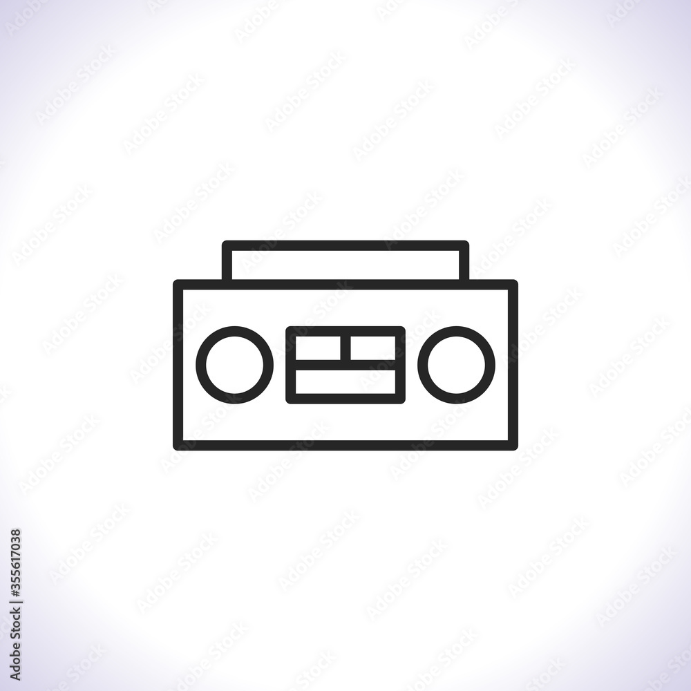 Recorder Vector icon . Lorem Ipsum Illustration design Recorder Vector icon . Lorem Ipsum Illustration design