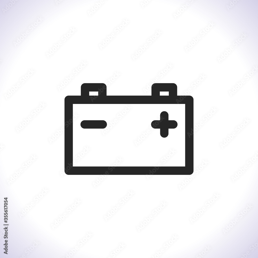 Battery Vector icon . Lorem Ipsum Illustration design Battery Vector icon . Lorem Ipsum Illustration design