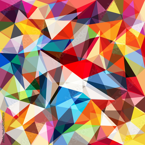 Abstract colorful geometrical background