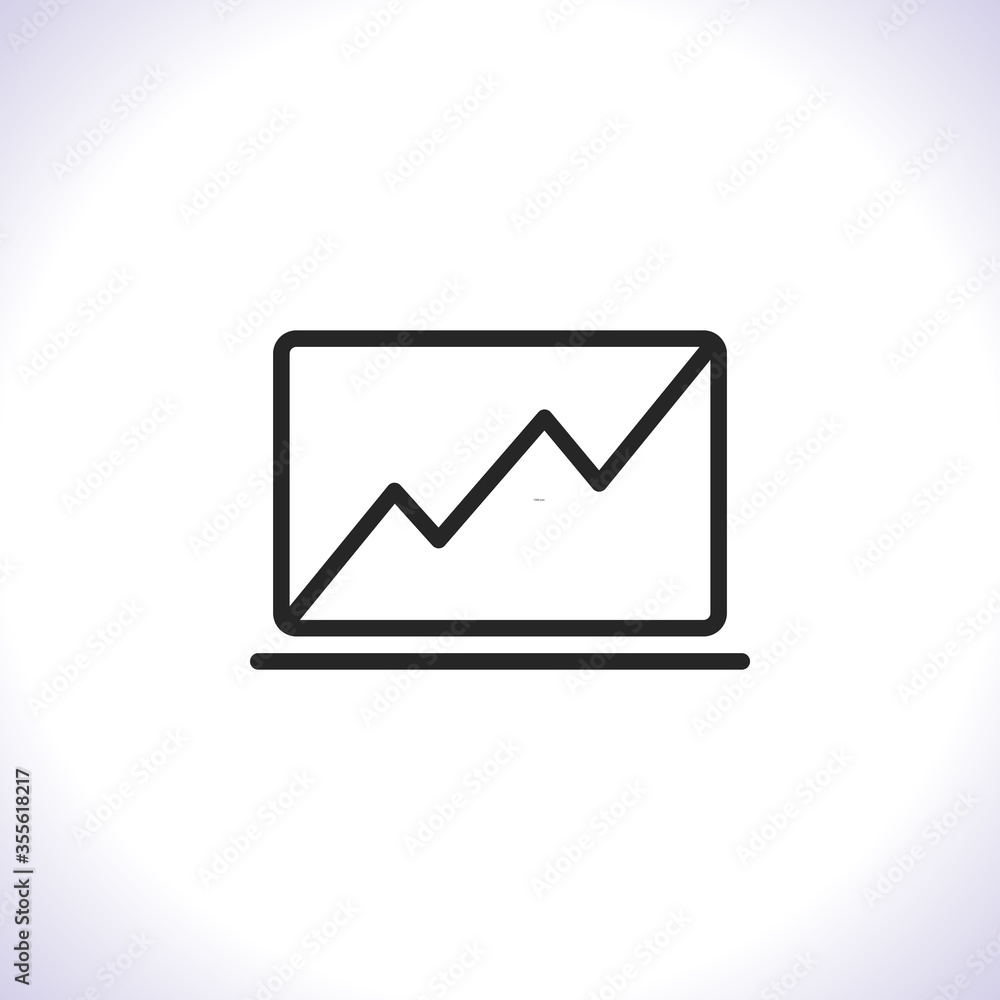 Laptop Vector icon . Lorem Ipsum Illustration design Laptop Vector icon . Lorem Ipsum Illustration design