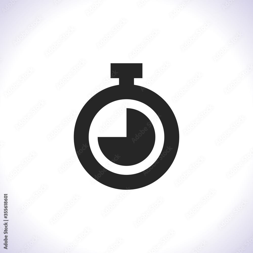 Stopwatch Vector icon . Lorem Ipsum Illustration design Stopwatch Vector icon . Lorem Ipsum Illustration design