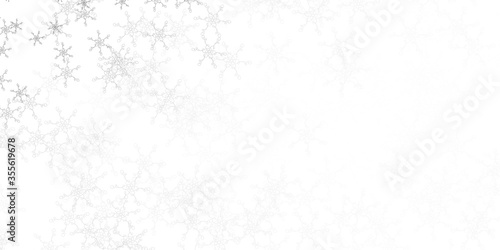 Light Gray vector pattern with curves.