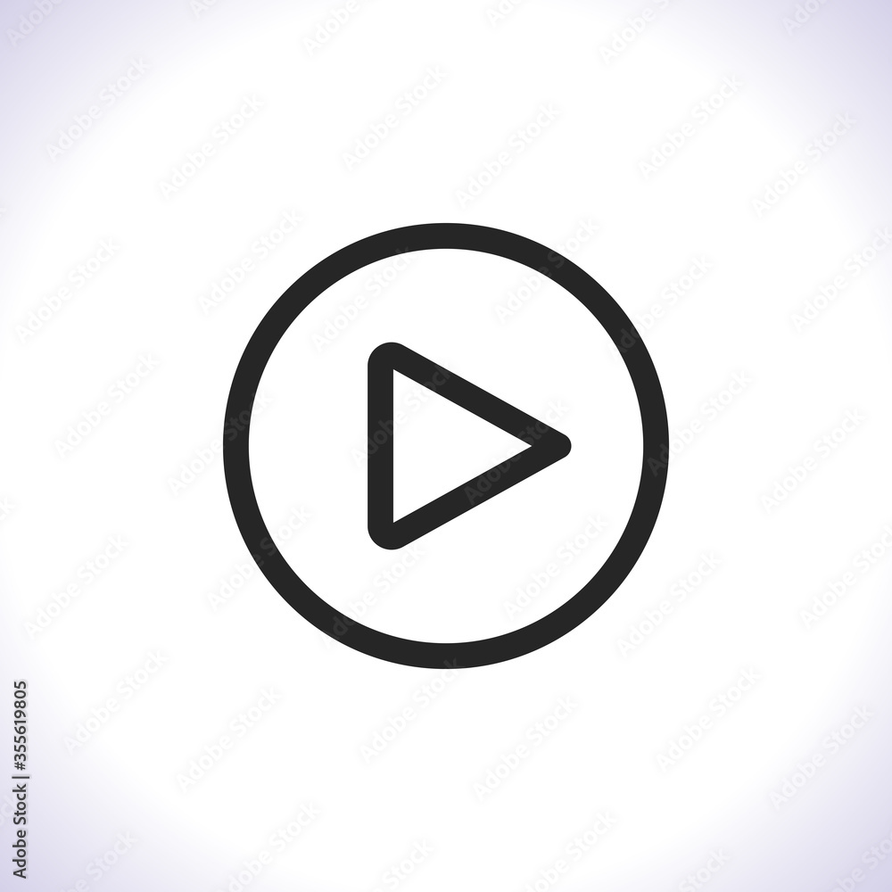 Play Vector icon . Lorem Ipsum Illustration design Play Vector icon . Lorem Ipsum Illustration design