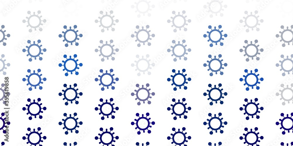 Light Gray vector texture with disease symbols. Light Gray vector texture with disease symbols.