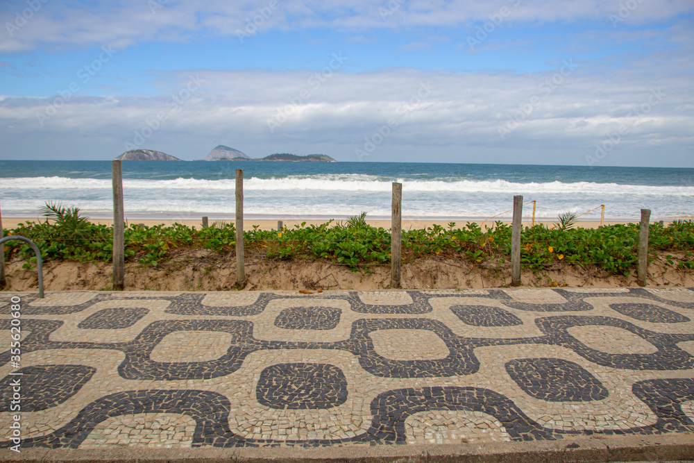 Ipanema beach in Rio de Janeiro.