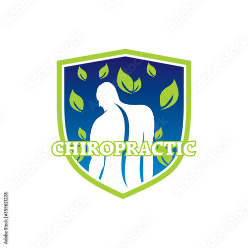 chiropractic logo , physiotherapy logo vector