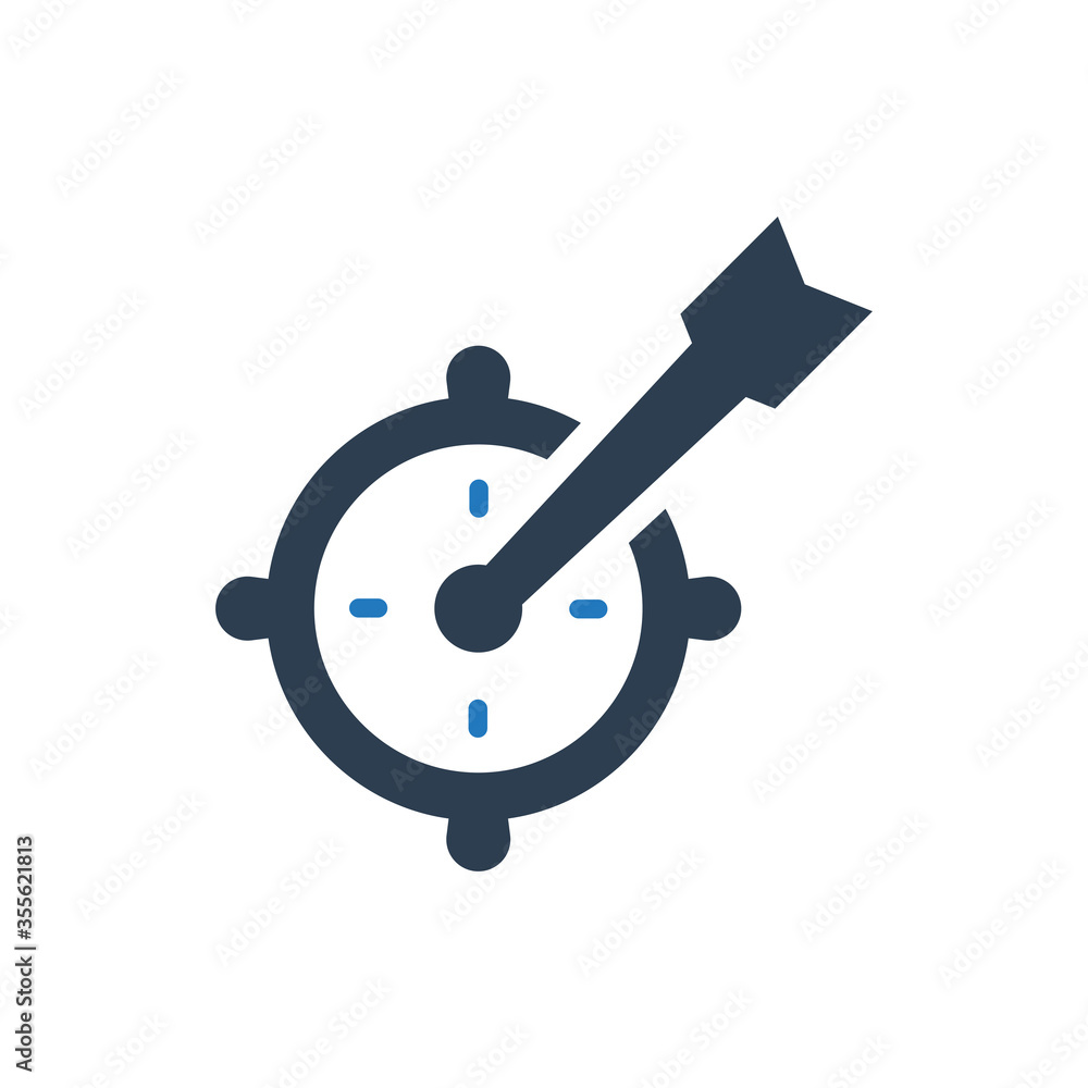 Marketing target icon Marketing target icon