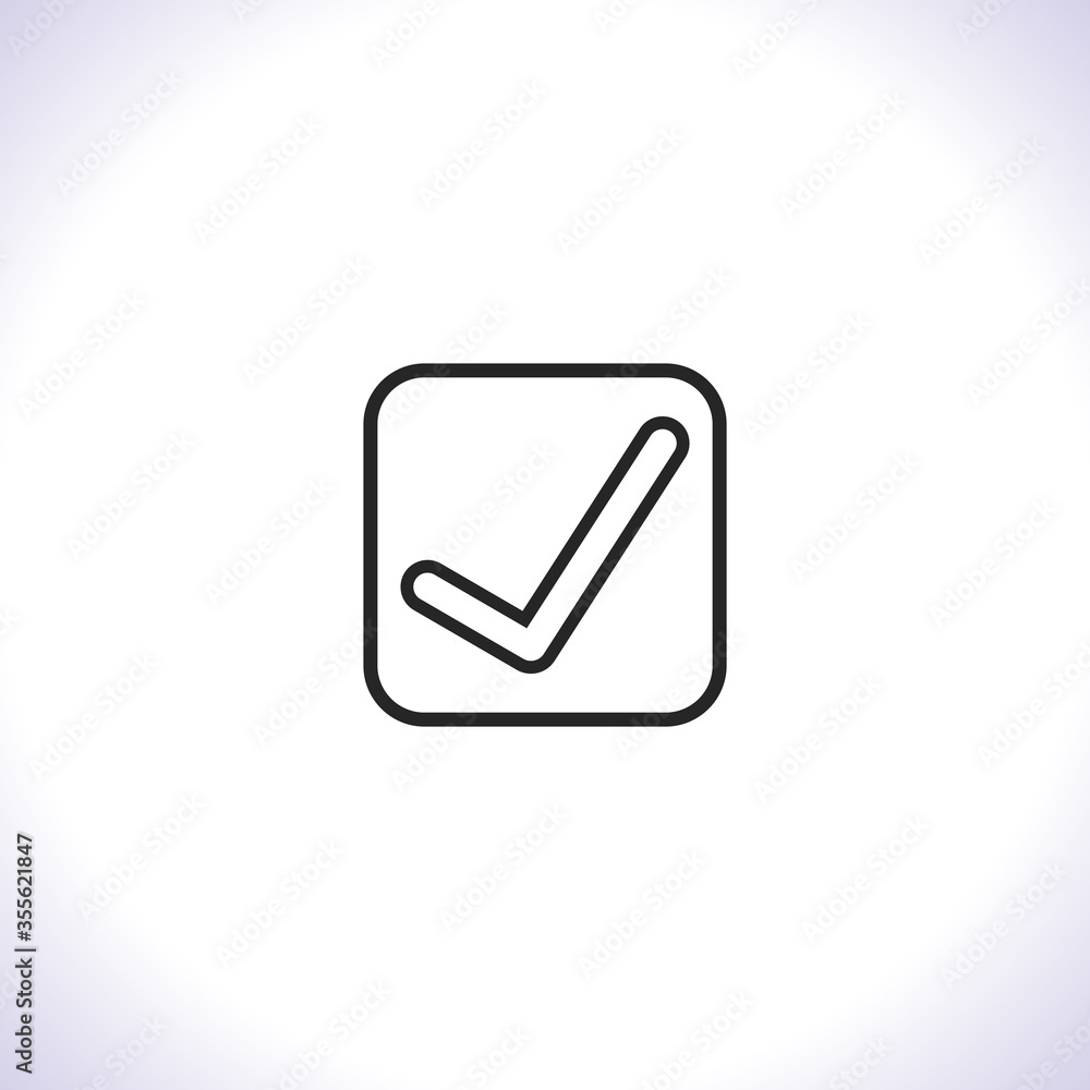 check mark icon . Lorem Ipsum Illustration design check mark icon . Lorem Ipsum Illustration design
